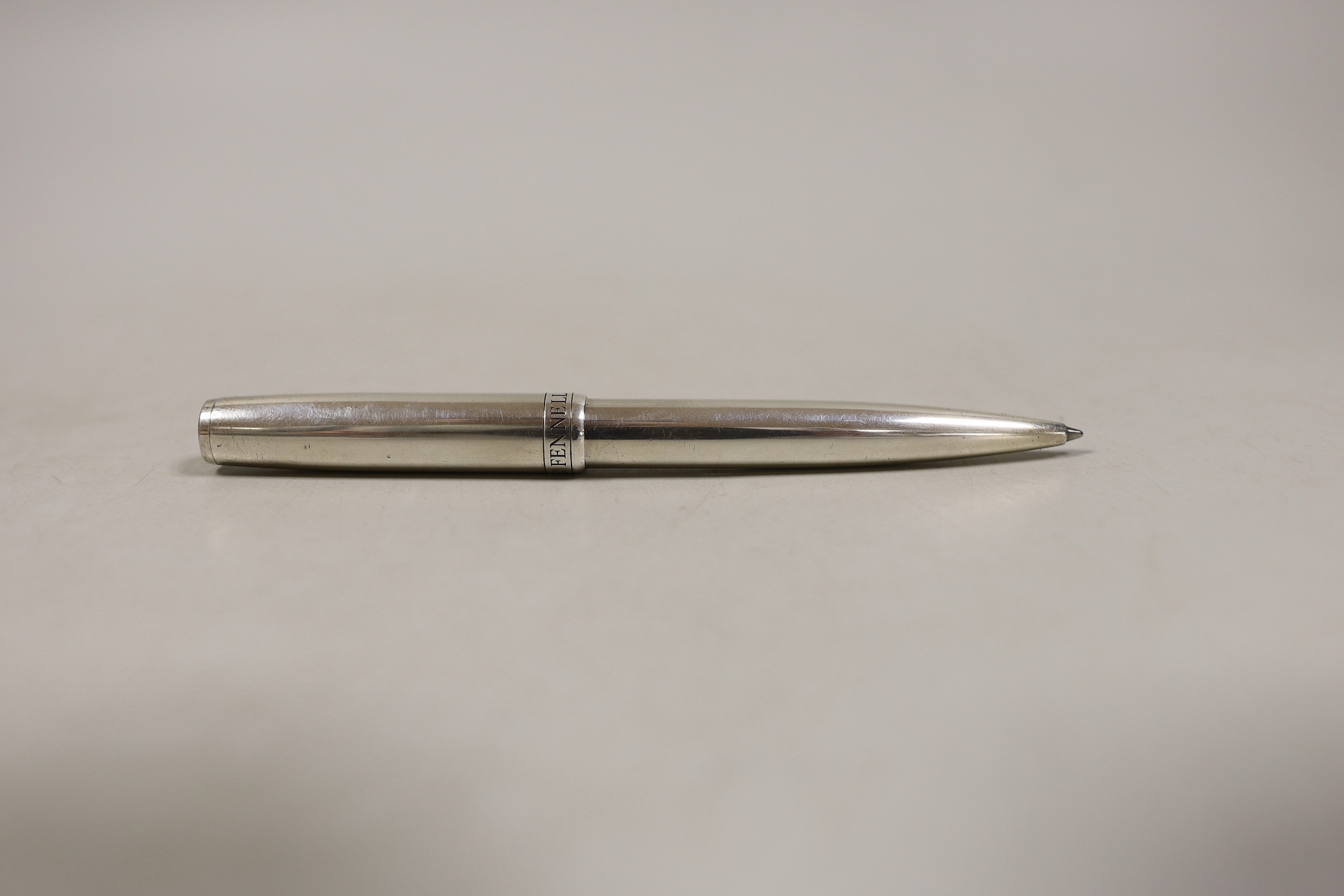 A cased Theo Fennel ‘Ag 925’ ballpoint pen